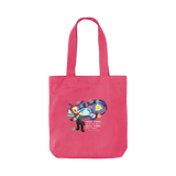 Raspberry Pink Printed Bag