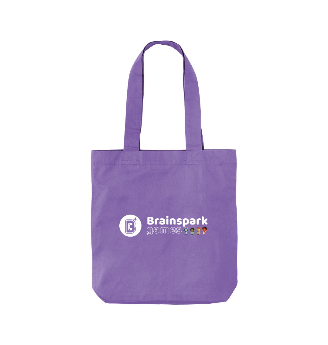 Violet Printed Bag